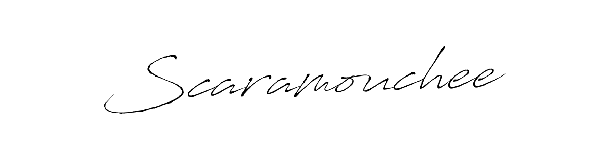 How to make Scaramouchee name signature. Use Antro_Vectra style for creating short signs online. This is the latest handwritten sign. Scaramouchee signature style 6 images and pictures png