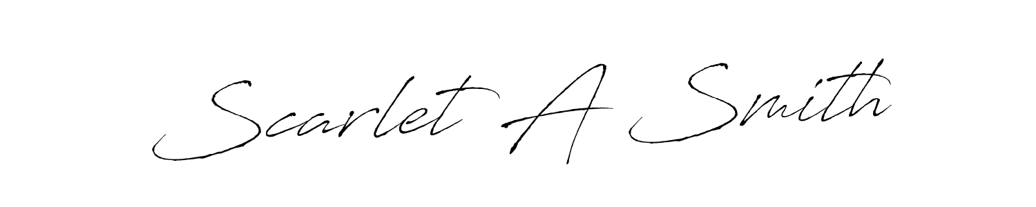 Best and Professional Signature Style for Scarlet A Smith. Antro_Vectra Best Signature Style Collection. Scarlet A Smith signature style 6 images and pictures png