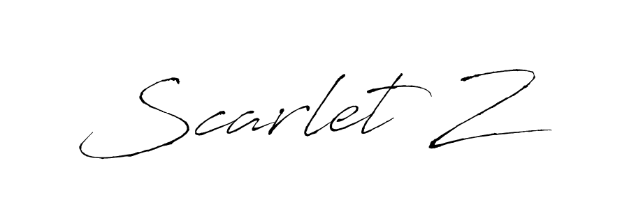 Once you've used our free online signature maker to create your best signature Antro_Vectra style, it's time to enjoy all of the benefits that Scarlet Z name signing documents. Scarlet Z signature style 6 images and pictures png