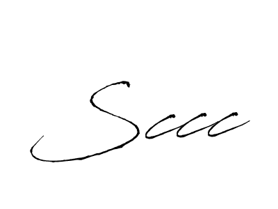 Also we have Sccc name is the best signature style. Create professional handwritten signature collection using Antro_Vectra autograph style. Sccc signature style 6 images and pictures png