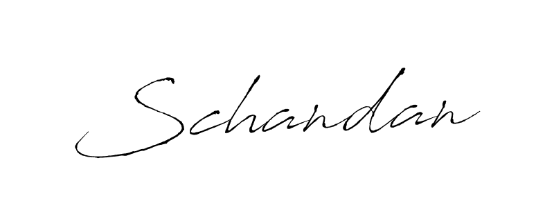 if you are searching for the best signature style for your name Schandan. so please give up your signature search. here we have designed multiple signature styles  using Antro_Vectra. Schandan signature style 6 images and pictures png