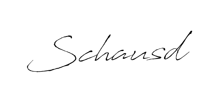 Design your own signature with our free online signature maker. With this signature software, you can create a handwritten (Antro_Vectra) signature for name Schausd. Schausd signature style 6 images and pictures png