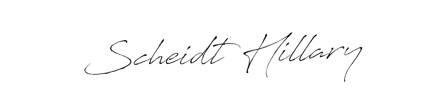 See photos of Scheidt Hillary official signature by Spectra . Check more albums & portfolios. Read reviews & check more about Antro_Vectra font. Scheidt Hillary signature style 6 images and pictures png