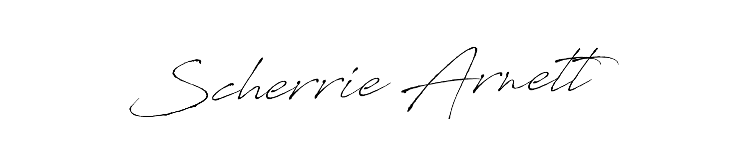 if you are searching for the best signature style for your name Scherrie Arnett. so please give up your signature search. here we have designed multiple signature styles  using Antro_Vectra. Scherrie Arnett signature style 6 images and pictures png