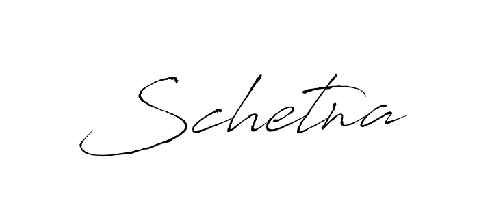 Create a beautiful signature design for name Schetna. With this signature (Antro_Vectra) fonts, you can make a handwritten signature for free. Schetna signature style 6 images and pictures png