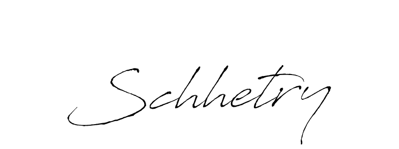 Schhetry stylish signature style. Best Handwritten Sign (Antro_Vectra) for my name. Handwritten Signature Collection Ideas for my name Schhetry. Schhetry signature style 6 images and pictures png