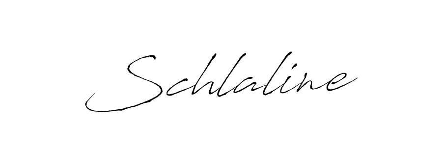 Create a beautiful signature design for name Schlaline. With this signature (Antro_Vectra) fonts, you can make a handwritten signature for free. Schlaline signature style 6 images and pictures png