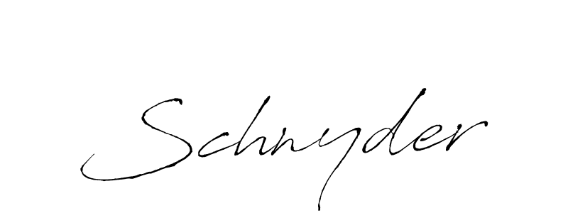 Design your own signature with our free online signature maker. With this signature software, you can create a handwritten (Antro_Vectra) signature for name Schnyder. Schnyder signature style 6 images and pictures png