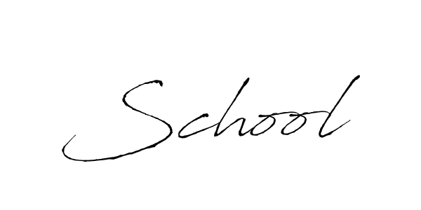 Similarly Antro_Vectra is the best handwritten signature design. Signature creator online .You can use it as an online autograph creator for name School. School signature style 6 images and pictures png