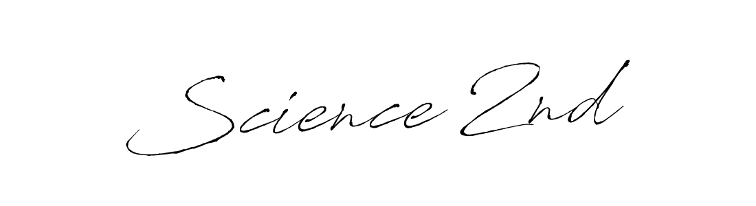 Design your own signature with our free online signature maker. With this signature software, you can create a handwritten (Antro_Vectra) signature for name Science 2nd. Science 2nd signature style 6 images and pictures png