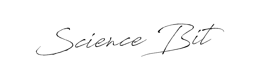 Use a signature maker to create a handwritten signature online. With this signature software, you can design (Antro_Vectra) your own signature for name Science Bit. Science Bit signature style 6 images and pictures png