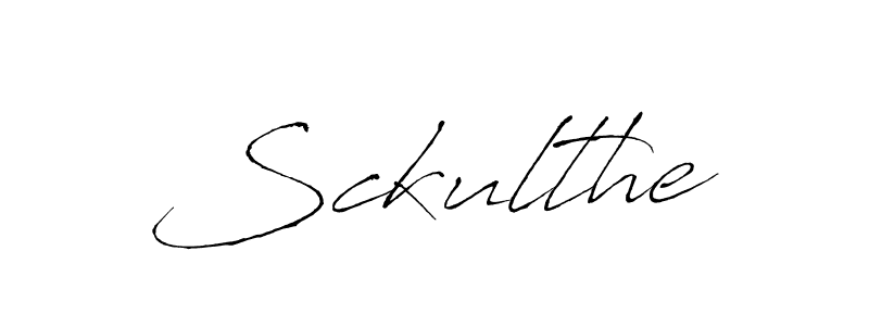 Sckulthe stylish signature style. Best Handwritten Sign (Antro_Vectra) for my name. Handwritten Signature Collection Ideas for my name Sckulthe. Sckulthe signature style 6 images and pictures png