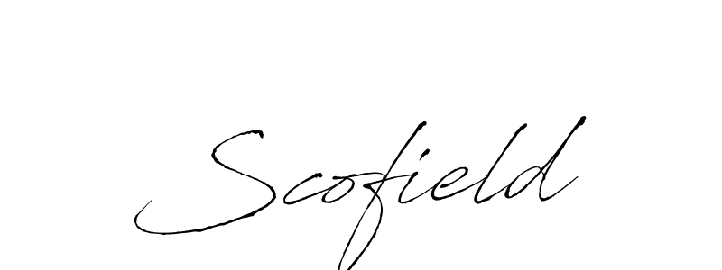 Scofield stylish signature style. Best Handwritten Sign (Antro_Vectra) for my name. Handwritten Signature Collection Ideas for my name Scofield. Scofield signature style 6 images and pictures png