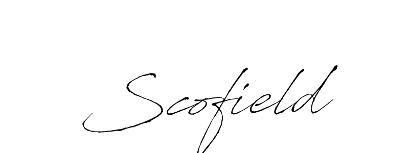 Scofield stylish signature style. Best Handwritten Sign (Antro_Vectra) for my name. Handwritten Signature Collection Ideas for my name Scofield. Scofield signature style 6 images and pictures png