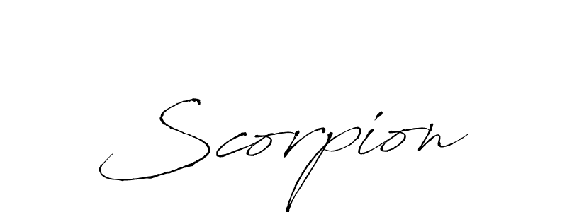 Also we have Scorpion name is the best signature style. Create professional handwritten signature collection using Antro_Vectra autograph style. Scorpion signature style 6 images and pictures png