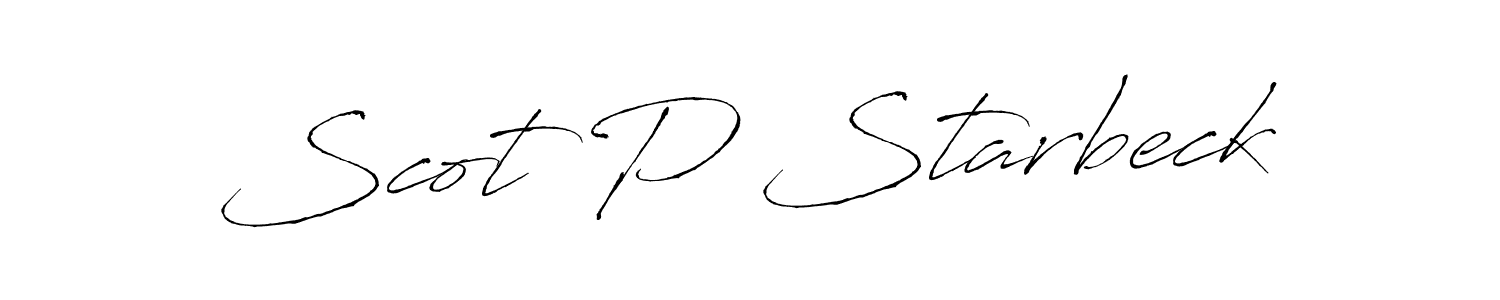 Make a beautiful signature design for name Scot P Starbeck. Use this online signature maker to create a handwritten signature for free. Scot P Starbeck signature style 6 images and pictures png