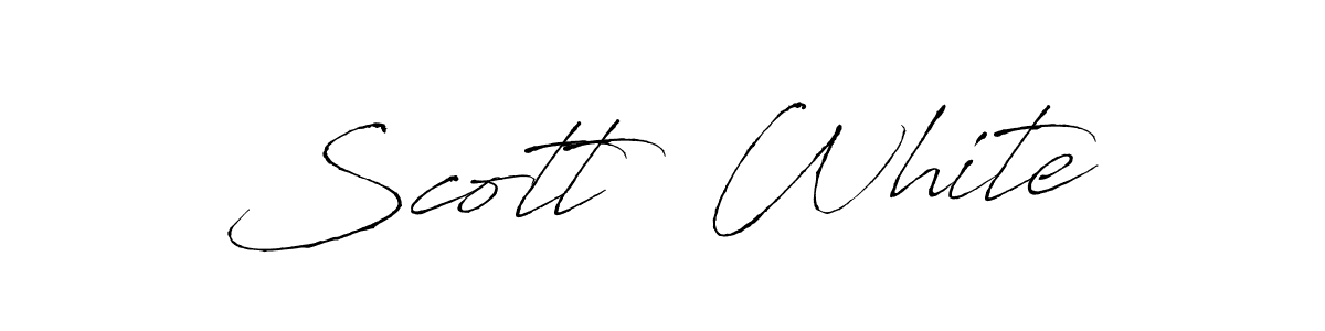 Make a beautiful signature design for name Scott  White. Use this online signature maker to create a handwritten signature for free. Scott  White signature style 6 images and pictures png