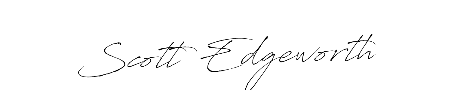 Antro_Vectra is a professional signature style that is perfect for those who want to add a touch of class to their signature. It is also a great choice for those who want to make their signature more unique. Get Scott Edgeworth name to fancy signature for free. Scott Edgeworth signature style 6 images and pictures png