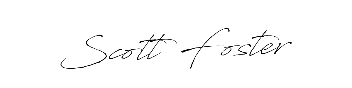 How to make Scott Foster signature? Antro_Vectra is a professional autograph style. Create handwritten signature for Scott Foster name. Scott Foster signature style 6 images and pictures png