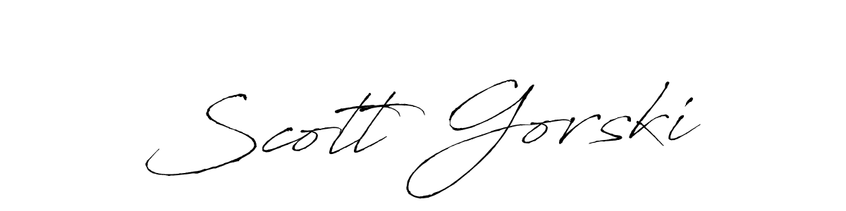 Also we have Scott Gorski name is the best signature style. Create professional handwritten signature collection using Antro_Vectra autograph style. Scott Gorski signature style 6 images and pictures png