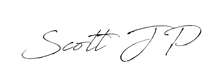 Create a beautiful signature design for name Scott J P. With this signature (Antro_Vectra) fonts, you can make a handwritten signature for free. Scott J P signature style 6 images and pictures png