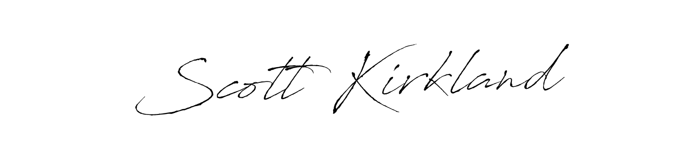 Similarly Antro_Vectra is the best handwritten signature design. Signature creator online .You can use it as an online autograph creator for name Scott Kirkland. Scott Kirkland signature style 6 images and pictures png