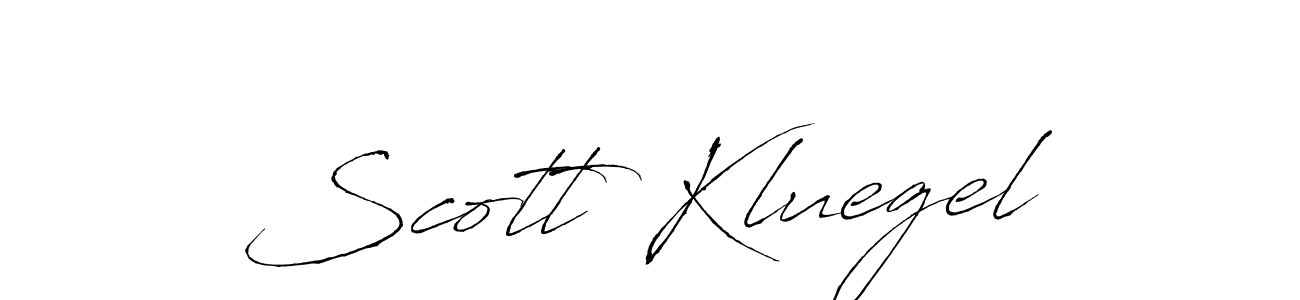 Make a beautiful signature design for name Scott Kluegel. With this signature (Antro_Vectra) style, you can create a handwritten signature for free. Scott Kluegel signature style 6 images and pictures png