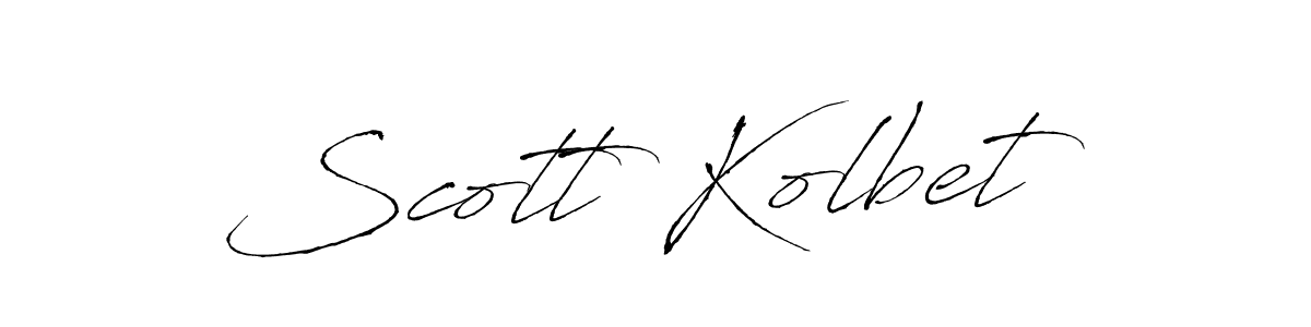 This is the best signature style for the Scott Kolbet name. Also you like these signature font (Antro_Vectra). Mix name signature. Scott Kolbet signature style 6 images and pictures png