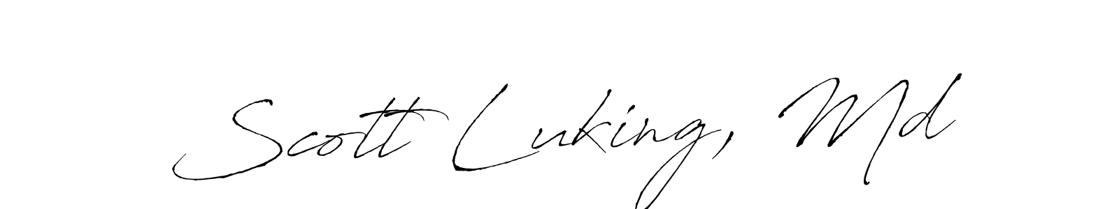 How to Draw Scott Luking, Md signature style? Antro_Vectra is a latest design signature styles for name Scott Luking, Md. Scott Luking, Md signature style 6 images and pictures png