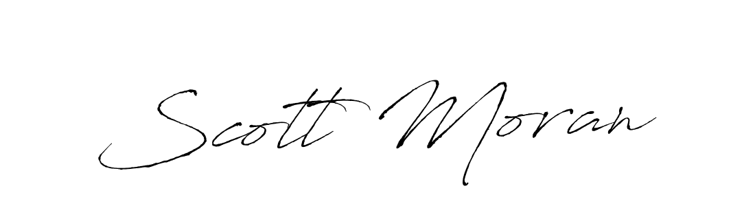 Scott Moran stylish signature style. Best Handwritten Sign (Antro_Vectra) for my name. Handwritten Signature Collection Ideas for my name Scott Moran. Scott Moran signature style 6 images and pictures png