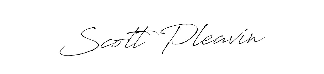 Use a signature maker to create a handwritten signature online. With this signature software, you can design (Antro_Vectra) your own signature for name Scott Pleavin. Scott Pleavin signature style 6 images and pictures png