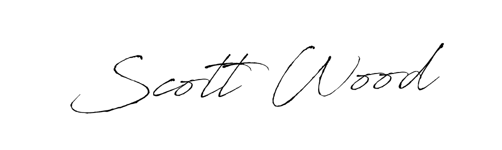Create a beautiful signature design for name Scott Wood. With this signature (Antro_Vectra) fonts, you can make a handwritten signature for free. Scott Wood signature style 6 images and pictures png