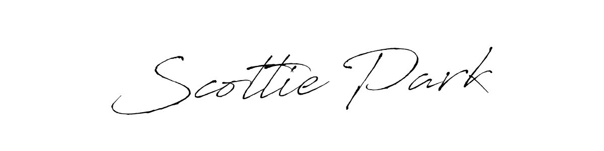 Create a beautiful signature design for name Scottie Park. With this signature (Antro_Vectra) fonts, you can make a handwritten signature for free. Scottie Park signature style 6 images and pictures png