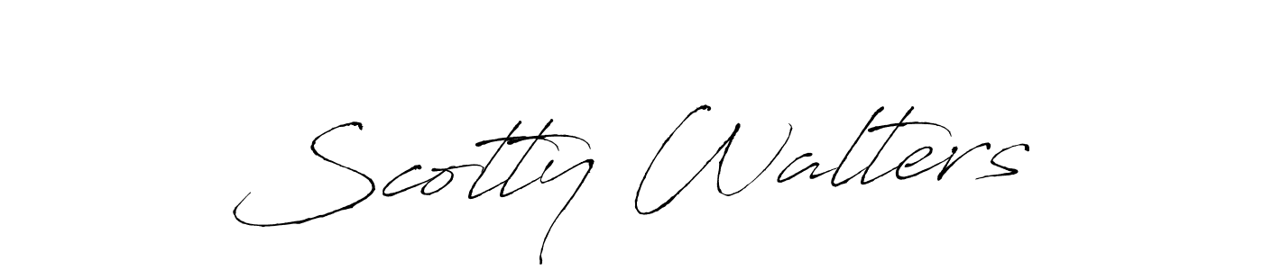 This is the best signature style for the Scotty Walters name. Also you like these signature font (Antro_Vectra). Mix name signature. Scotty Walters signature style 6 images and pictures png