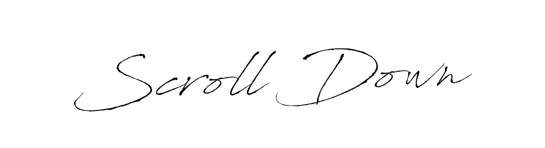 Scroll Down stylish signature style. Best Handwritten Sign (Antro_Vectra) for my name. Handwritten Signature Collection Ideas for my name Scroll Down. Scroll Down signature style 6 images and pictures png