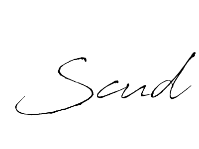 You should practise on your own different ways (Antro_Vectra) to write your name (Scud) in signature. don't let someone else do it for you. Scud signature style 6 images and pictures png