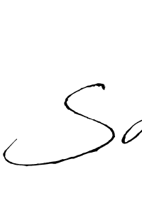 You should practise on your own different ways (Antro_Vectra) to write your name (Sd) in signature. don't let someone else do it for you. Sd signature style 6 images and pictures png