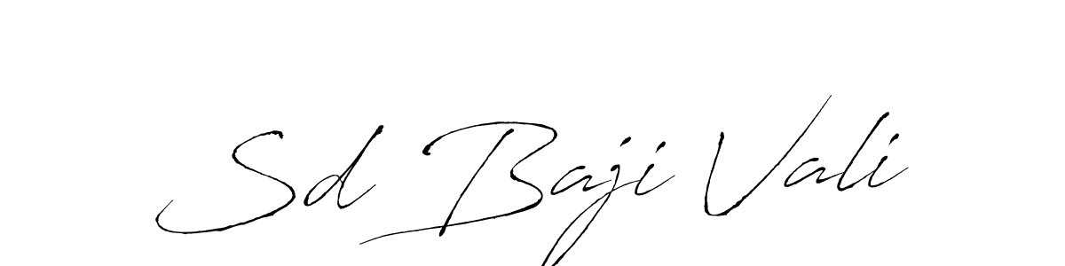 Once you've used our free online signature maker to create your best signature Antro_Vectra style, it's time to enjoy all of the benefits that Sd Baji Vali name signing documents. Sd Baji Vali signature style 6 images and pictures png