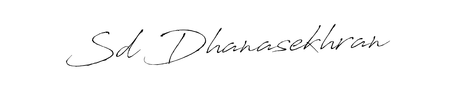 Similarly Antro_Vectra is the best handwritten signature design. Signature creator online .You can use it as an online autograph creator for name Sd Dhanasekhran. Sd Dhanasekhran signature style 6 images and pictures png