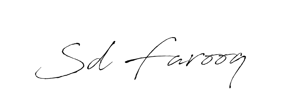 The best way (Antro_Vectra) to make a short signature is to pick only two or three words in your name. The name Sd Farooq include a total of six letters. For converting this name. Sd Farooq signature style 6 images and pictures png