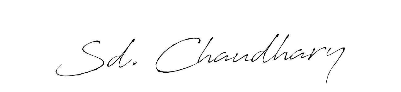 How to Draw Sd. Chaudhary signature style? Antro_Vectra is a latest design signature styles for name Sd. Chaudhary. Sd. Chaudhary signature style 6 images and pictures png