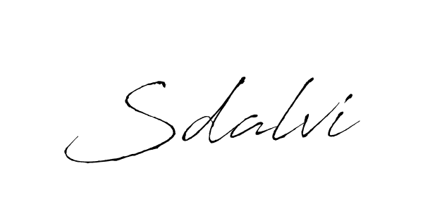 It looks lik you need a new signature style for name Sdalvi. Design unique handwritten (Antro_Vectra) signature with our free signature maker in just a few clicks. Sdalvi signature style 6 images and pictures png