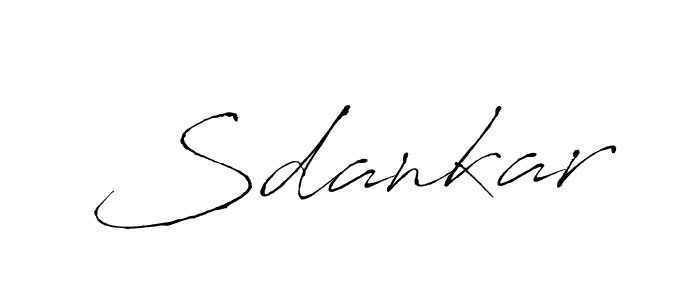 Also You can easily find your signature by using the search form. We will create Sdankar name handwritten signature images for you free of cost using Antro_Vectra sign style. Sdankar signature style 6 images and pictures png
