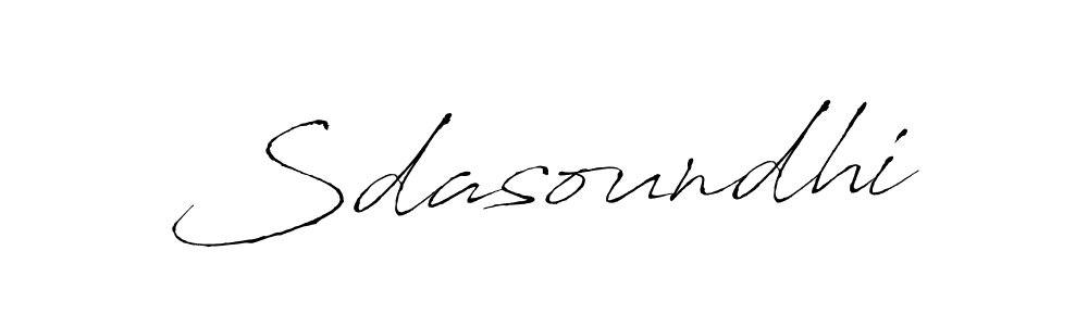 How to Draw Sdasoundhi signature style? Antro_Vectra is a latest design signature styles for name Sdasoundhi. Sdasoundhi signature style 6 images and pictures png