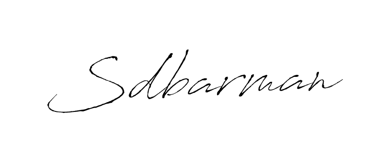 Also we have Sdbarman name is the best signature style. Create professional handwritten signature collection using Antro_Vectra autograph style. Sdbarman signature style 6 images and pictures png