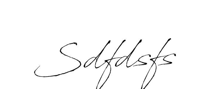 This is the best signature style for the Sdfdsfs name. Also you like these signature font (Antro_Vectra). Mix name signature. Sdfdsfs signature style 6 images and pictures png
