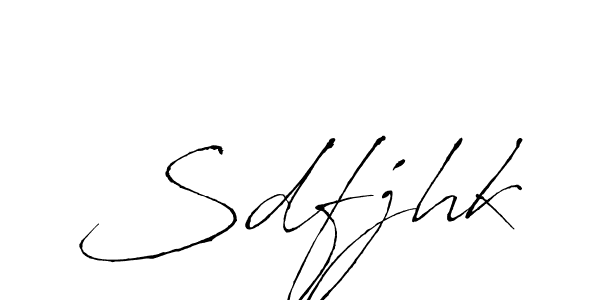 Make a beautiful signature design for name Sdfjhk. Use this online signature maker to create a handwritten signature for free. Sdfjhk signature style 6 images and pictures png