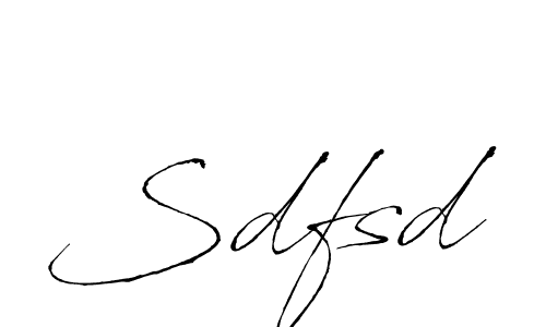 Sdfsd stylish signature style. Best Handwritten Sign (Antro_Vectra) for my name. Handwritten Signature Collection Ideas for my name Sdfsd. Sdfsd signature style 6 images and pictures png