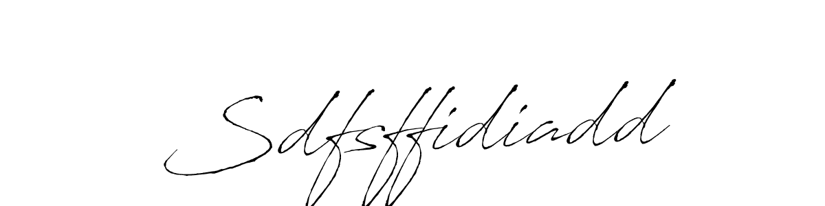 The best way (Antro_Vectra) to make a short signature is to pick only two or three words in your name. The name Sdfsffidiadd include a total of six letters. For converting this name. Sdfsffidiadd signature style 6 images and pictures png