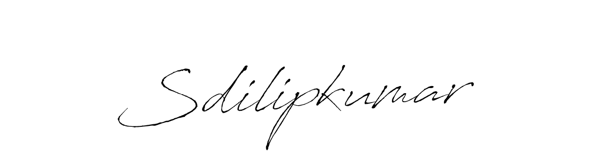 It looks lik you need a new signature style for name Sdilipkumar . Design unique handwritten (Antro_Vectra) signature with our free signature maker in just a few clicks. Sdilipkumar  signature style 6 images and pictures png